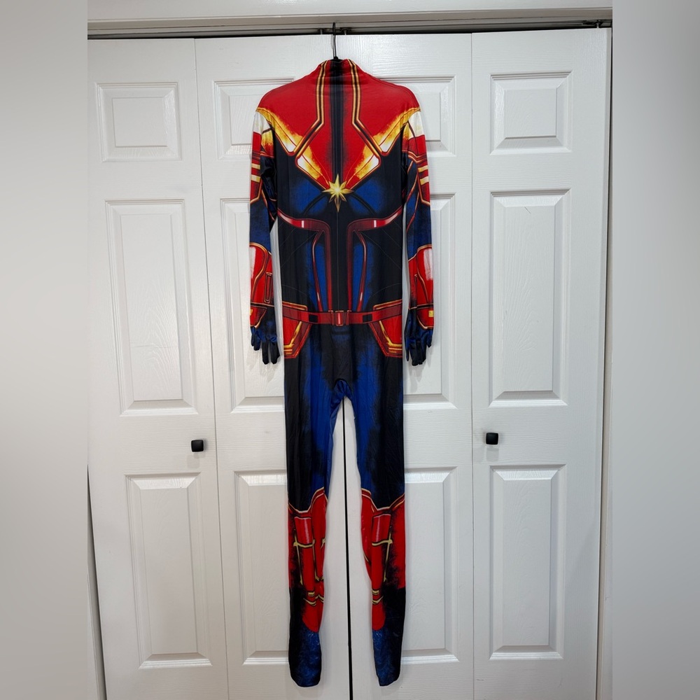 Ms. Marvel Superhero Costume - L/XL Bodysuit